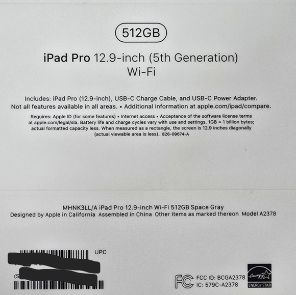 Wi-Fi Only Apple iPad Pro 12.9" 5th Gen 512 GB with Magic Keyboard & 2nd Gen Pen - Picture 11 of 14
